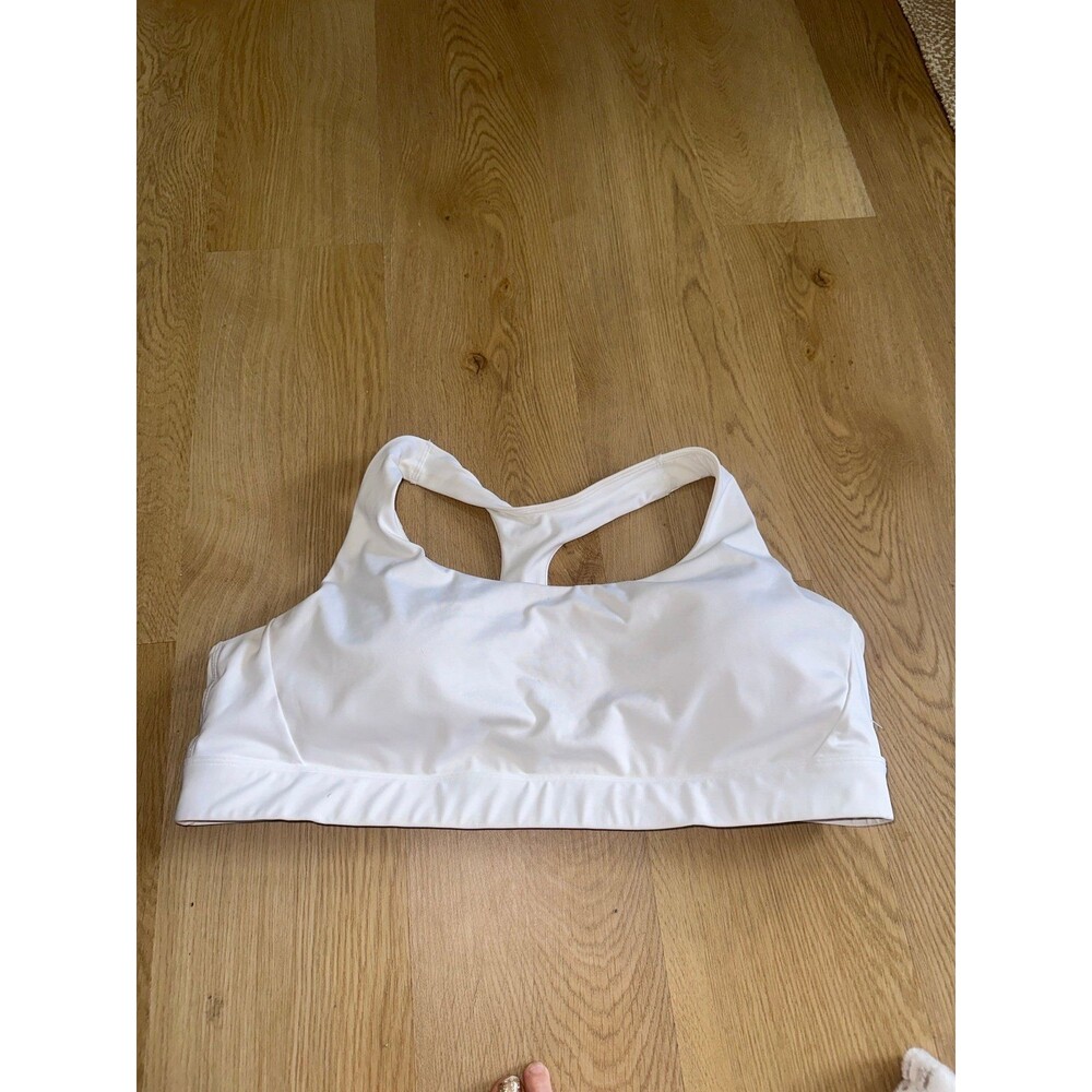 Athleta white sports bra